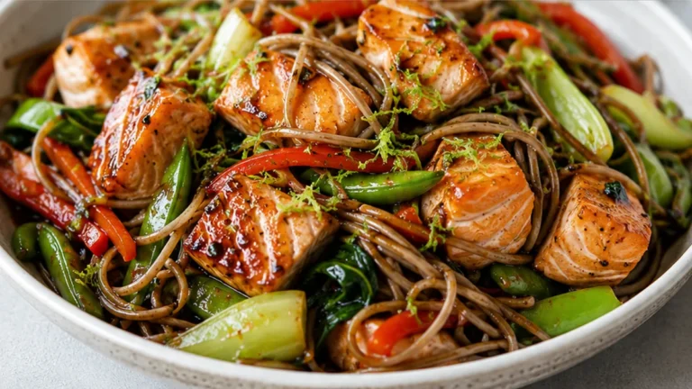 Honey Lime Salmon Stir-Fry: Quick & Zesty!
