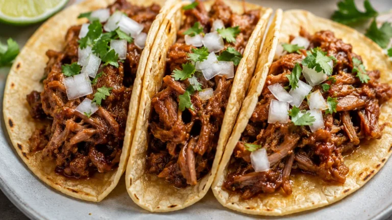 Juicy Slow-Cooker Sweet Pork Tacos