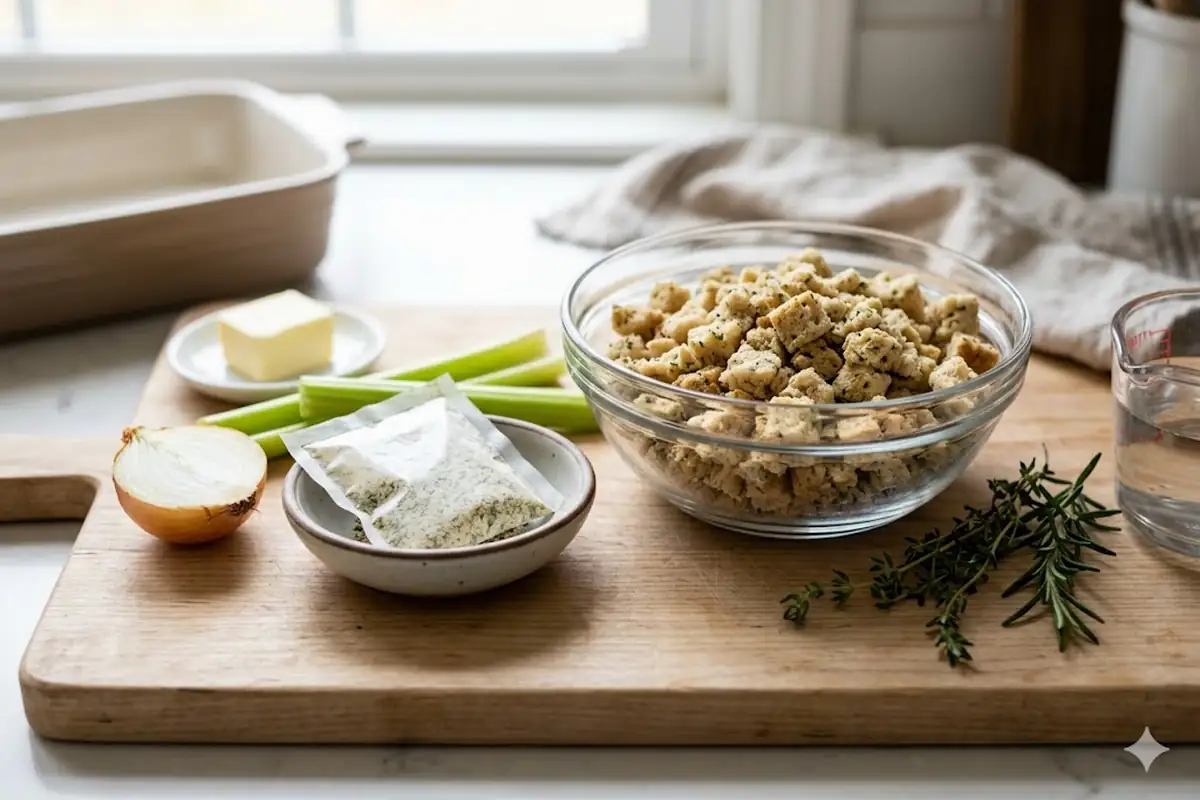 What Is Actually In the Box Trader joes gluten free stuffing — What Is Actually In the Box