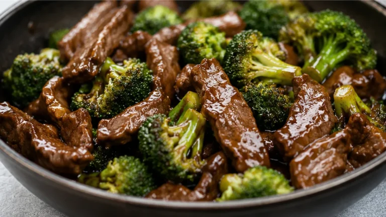 Sticky Beef & Broccoli Stir-Fry