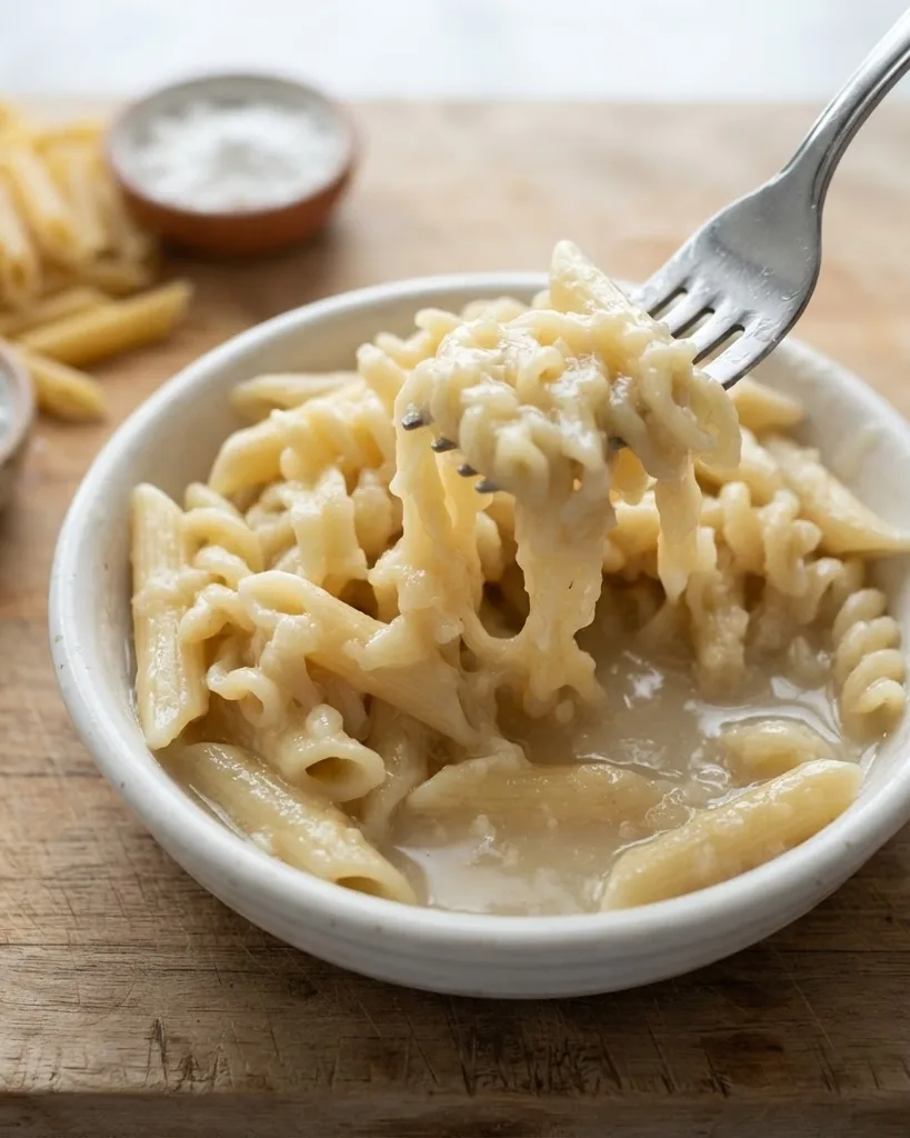 Close-up illustrating why gluten free pasta turns to mush so fast